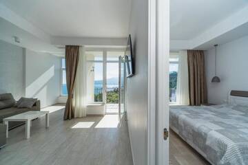 Фото номера Апартаменты с 1 спальней и балконом Гостевой дом Villa Portofino Crimea г. Ялта 26