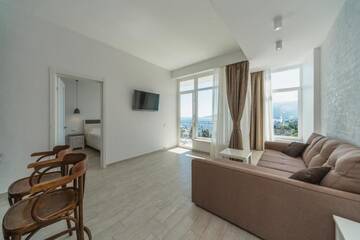 Фото номера Апартаменты с 1 спальней и балконом Гостевой дом Villa Portofino Crimea г. Ялта 25