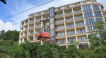 Фото номера Апартаменты-студио с видом на море Гостиница ЯлтаАпартаменты у моря г. Ялта 8