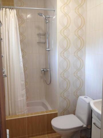Фото номера Апартаменты-студио с видом на море Гостевой дом Guest House Panorama  г. Ялта 10