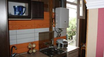 Фото номера Апартаменты с террасой Апартаменты Apartment na Drazhinskogo 27 г. Ялта 5