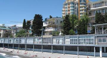 Фото номера Апартаменты с 2 спальнями Гостиница Guest House na Drazhinskogo г. Ялта 28